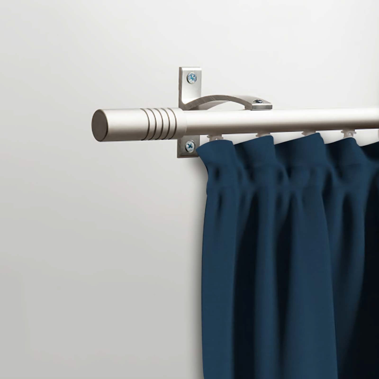 PERİA | Alüminyum Çift Kanallı Rustik Perde Askısı