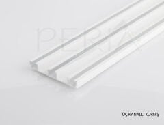 PERİA | 3 Kanallı Alüminyum Korniş