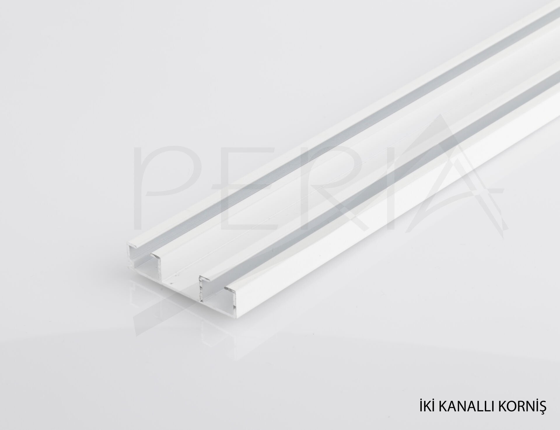 PERİA | 2 Kanallı Alüminyum Korniş